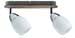 60073 Spot Light GU10 230V 2x7W Wolba bar chrome wood/glass. ������� �� ������: 0 ��.