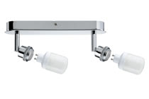 60091 Spot Lights DecoSystems bar 2x7W 230V GZ10 chrome metal. ������� �� ������: 0 ��.