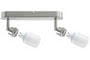 60099 Spot Lights DecoSystems bar 2x7W 230V GZ10 iron brushed metal. ������� �� ������: 0 ��.