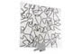 70109 WallCeiling DS Modern Deco-Set WL Plain Lines 280x280mm metal/glass. ������� �� ������: 1 ��.