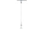 95013 URail system DecoSystems hal. pendant Blanko 1x40W GZ10 230V metal satin chrome. ������� �� ������: 11 ��.