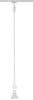95014 URail system DecoSystems hal. pendant Blanko 1x40W GZ10 230V metallic White. ������� �� ������: 1 ��.
