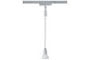 95060 Uline system L&E Sheela pendant 1x35W G4 12V matt chrome metal. ������� �� ������: 0 ��.