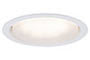 98342 Furniture EBL set round energy saving bulb Disc 3x9W 230V GX53 96mm White Metal
