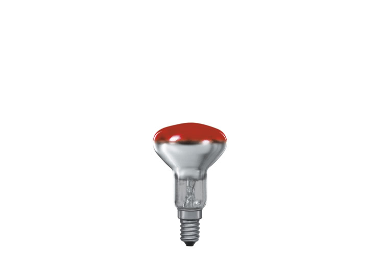 Paulmann. 20121 Лампа R50 рефлект., красная-прозрачн. E14, 25W