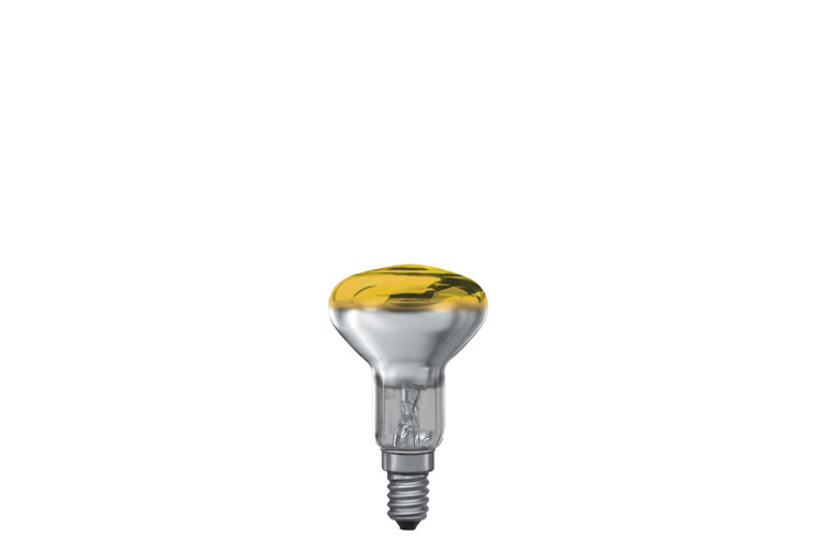 Paulmann. 20122 Лампа R50 рефлект., желтая-прозрачн. E14, 25W