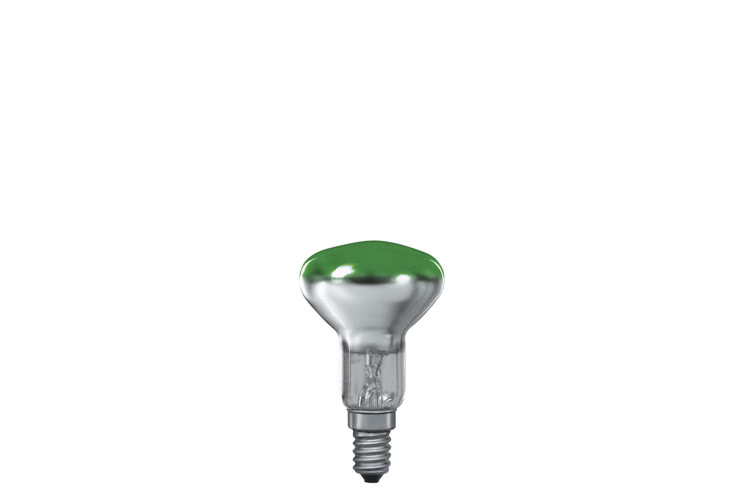 Paulmann. 20123 Лампа R50 рефлекторная, зеленая-прозрачная E14, 25W