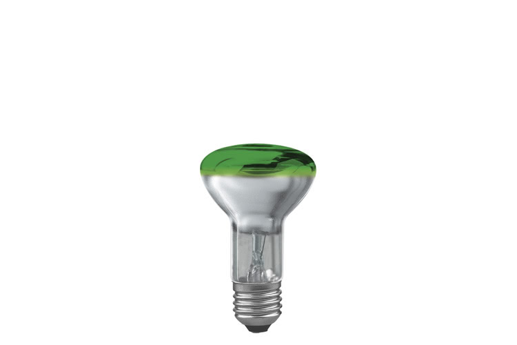 Paulmann. 23043 Лампа R63 рефлекторная, зеленая-прозрачная E27, 40W