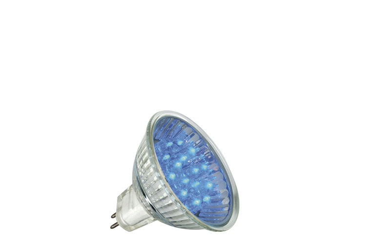 Paulmann. 28005 Лампа рефлекторная светодиодная LED, 1W GU5,3 синяя