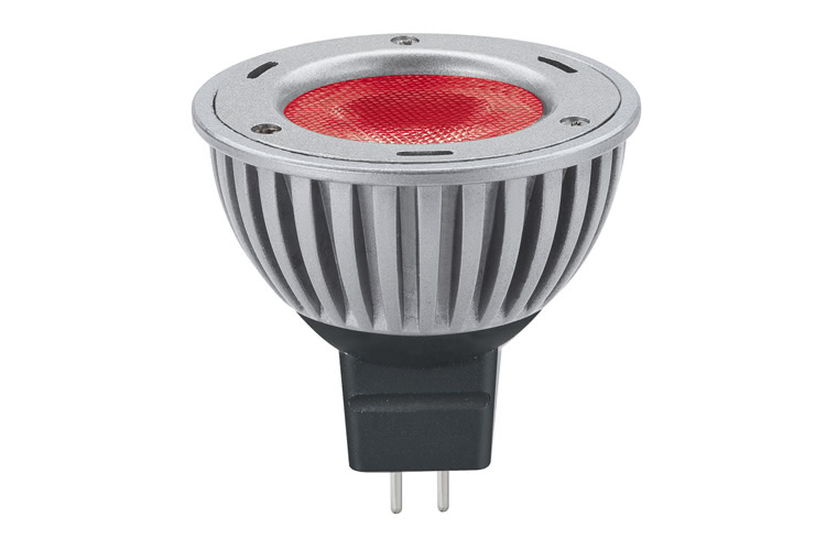 Paulmann. 28058 Лампа LED Свеча 3W GU5,3 40° Красный