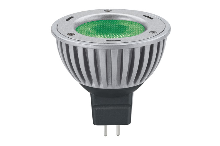 Paulmann. 28059 Лампа LED Свеча 3W GU5,3 40° Зеленый