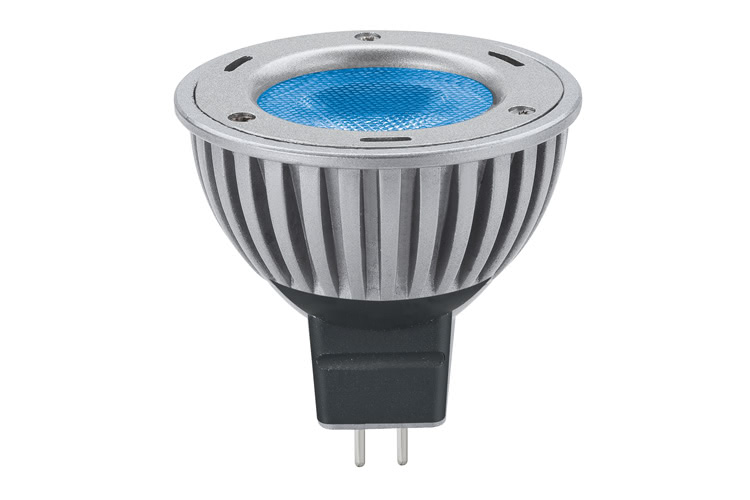 Paulmann. 28060 Лампа LED Свеча 3W GU5,3 40° Синий