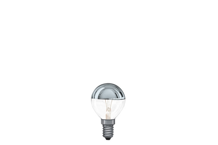 Paulmann. 30020 Лампа Капля, зеркальный верх, E14, 45мм 25W