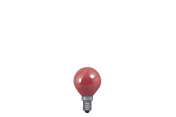 Paulmann. 40121 Лампа Капля, красная, E14, 45мм 25W