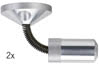 17808 Wire Systems Light&Easy wall tension flexible 1 pair Chrome 12V