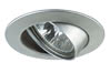 17954 Premium recessed light swiveling max.50W 12V GU5,3 83mm Chrome matt / alu zinc