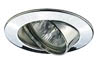 17956 Premium recessed light swiveling max.50W 12V GU5,3 83mm Chrome alu zinc
