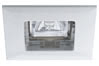 5700 Quadro recessed light max.35W 12V GU5,3 White alu zinc