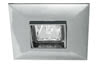 5708 Quadro recessed light swiveling max.35W 12V GU5,3 Chrome alu zinc