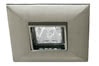 5709 Quadro recessed light swiveling 12V GU5,3 brushed Iron alu zinc