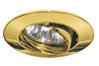 5776 Premium recessed light swiveling max.35W 12V GU4 65mm Gold alu zinc