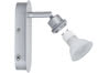 60000 Spotlights DecoSystems beam 1x50W GZ10 Alu matt 230V Metal
