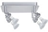 60003 Spotlights DecoSystems circle 4x50W GZ10 Alu matt 230V Metal
