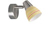 66043 Spotlights Maranta 1x40W G9 Nickel Satinised/orange 230V