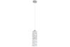 66048 Living Sibari pendant lamp max.60W E14 Nickel Satinised/opal-brown 230V