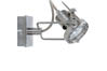 66168 Home & OffIce Techno 50W GU10 brushed Iron 230V alu/glass