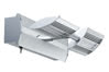 66191 Spotlights Linear LED beams 2x6W  chrome matt 230/12V metal. ������� �� ������: 0 ��.
