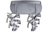 66458 Spotlights Wasabi circle 4x50W QR111 Chrome matt 230/12V