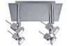 66469 Spotlights Cumin circle 4x35W GU5,3 Chrome matt 230/12V