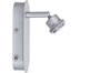 66626 Spotlights Mac� RD beam 1x20W GU4 Chrome matt 230 12V 60VA Plastic