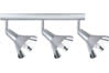 66552 Spotlights Energy ESL beam 3x9W E14 Chrome matt 230V Metal