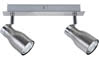 66584 Spotlights Meli beam 2x8W GU10 Nickel sat. 230V Metal