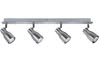 66586 Spotlights Meli beam 4x8W GU10 Nickel sat. 230V Metal
