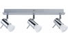 66593 Spotlights Isa beam 3x7W GU10 Chrome 230V Metal