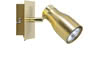 66599 Spotlights Tinka beam 1x50W GU10 Brass nickel 230V Metal