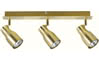 66601 Spotlights Tinka beam 3x50W GU10 Brass nickel 230V Metal