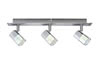 66604 Spotlights Hoya beam 3x40W G9 Nickel Satin Glass Dichroic 230V Metal Glass