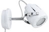 66610 Spotlights Mega beam 1x11W GU10 White 230V Metal