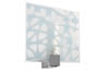 70194 WallCeiling Blow WL IP44 E27 11W 220x235mm matt chrome white 230 Met / Plastic / Glass. ������� �� ������: 0 ��.