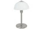 77018 Table&Desk Ella Tischleuchte max.1x40W E14 Nickel geb�rstet/Opal 230V Met/Glas. ������� �� ������: 0 ��.