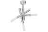 79051 Gala Traversa ceiling lamp 3x20W G4 b Iron/Satin 230/12V 70VA alu/glass