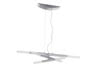 79075 Gala Mikado II ceiling 6x20W G4 b Iron/Satin 230/12V 150VA alu/glass