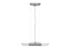 79135 Gala Deco Pipe Linea 2x9W E14 brushed Iron/opal 230V alu/glass