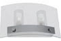 79212 Living Falesco wall lamp 2x40W G9 Chrome/Clear 230V alu/glass. ������� �� ������: 1 ��.