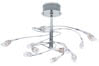 79372 Ceiling lamp Gardola 10x20W G4 Metal/Glas-Chrome/Clear