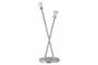 79459 Living 2Easy Tischleuchte Basic 2x11W ESL E27 DecoPipe Chrom 230V Metall. ������� �� ������: 1 ��.